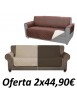Couch Cover Funda Reversible de Sofá