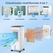 Climatizador Evaporativo con deposito de agua (6 Litros) - ANUNCIADO EN TV - COMPRAR EN TELETIENDA - DE LA TIENDA A SU CASA