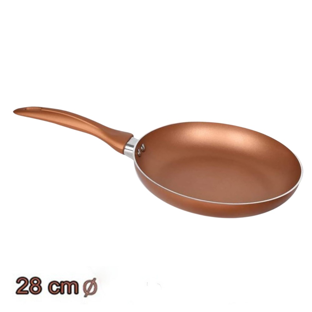 Sartén de Cobre Copper 28cm - ANUNCIADO EN TV - COMPRAR EN TELETIENDA - DE LA TIENDA A SU CASA