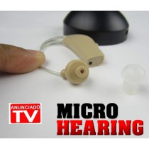 Micro Hearing Amplificador de Sonido Recargable - ANUNCIADO EN TV - COMPRAR EN TELETIENDA - DE LA TIENDA A SU CASA